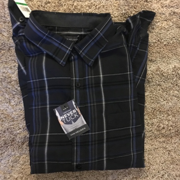 van heusen never tuck